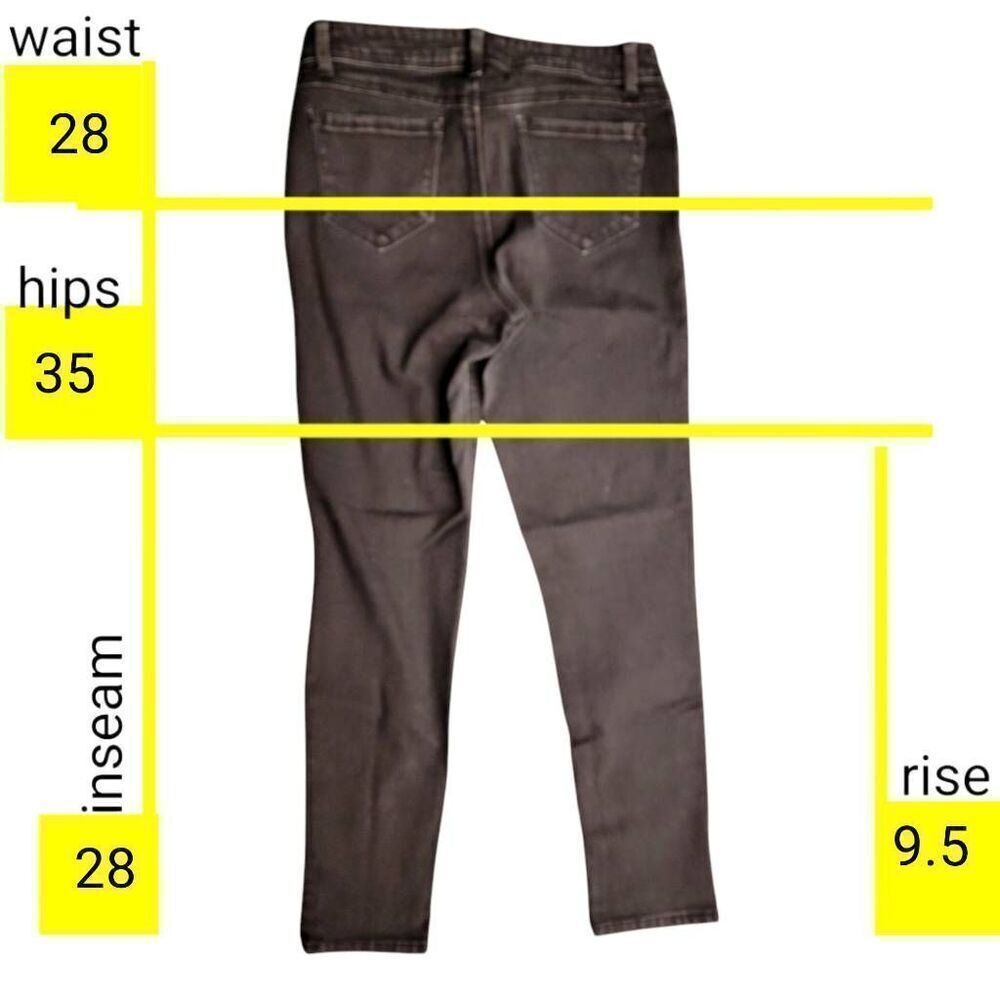 AG Denim Black Skinny Stretch Jeans - Picture 4 of 11